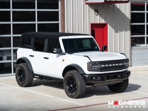 Ford Bronco Custom Wheels (1) - Calico - Matte Black - 17 X 8.5 / 6 x 5.5 / 0 / 4.75" - Black Rhino 